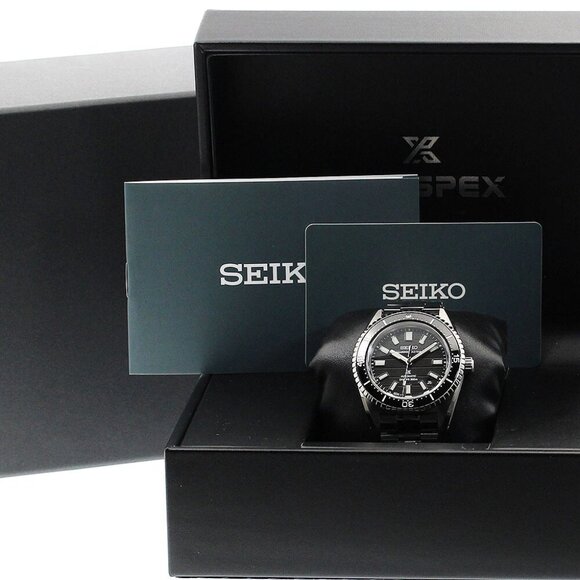 SEIKO Prospex SBEN011 Date black Dial Automatic Men's Watch - Picture 11 of 13
